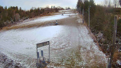 Kamera u nástupu na vlek svah A