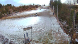 Kamera u nástupu na vlek svah A