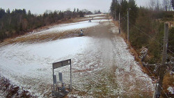 Kamera u nástupu na vlek svah A