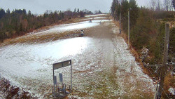 Kamera u nástupu na vlek svah A