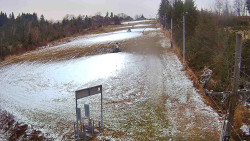 Kamera u nástupu na vlek svah A