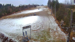 Kamera u nástupu na vlek svah A