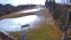 Kamera u nástupu na vlek svah A