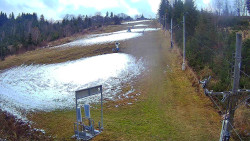 Kamera u nástupu na vlek svah A