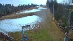 Kamera u nástupu na vlek svah A