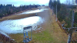 Kamera u nástupu na vlek svah A