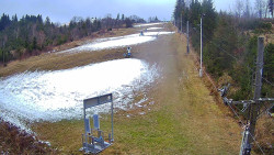 Kamera u nástupu na vlek svah A