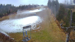 Kamera u nástupu na vlek svah A