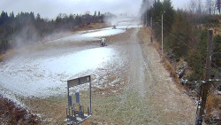 Kamera u nástupu na vlek svah A