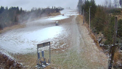 Kamera u nástupu na vlek svah A