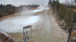 Kamera u nástupu na vlek svah A