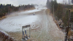 Kamera u nástupu na vlek svah A