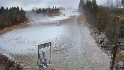 Kamera u nástupu na vlek svah A