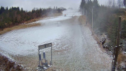 Kamera u nástupu na vlek svah A