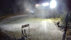 Kamera u nástupu na vlek svah A