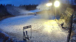 Kamera u nástupu na vlek svah A