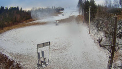 Kamera u nástupu na vlek svah A