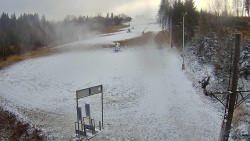 Kamera u nástupu na vlek svah A