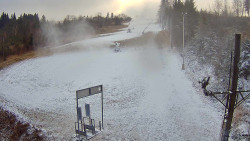 Kamera u nástupu na vlek svah A