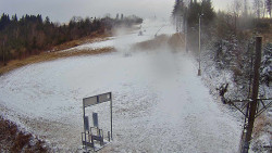 Kamera u nástupu na vlek svah A