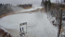 Kamera u nástupu na vlek svah A