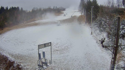 Kamera u nástupu na vlek svah A