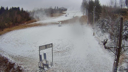 Kamera u nástupu na vlek svah A