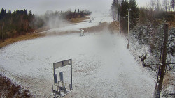 Kamera u nástupu na vlek svah A