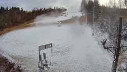 Kamera u nástupu na vlek svah A