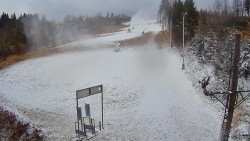 Kamera u nástupu na vlek svah A