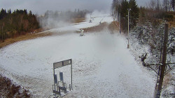 Kamera u nástupu na vlek svah A