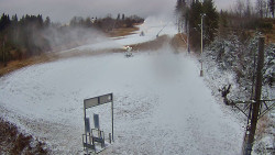 Kamera u nástupu na vlek svah A