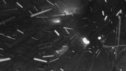 Kamera u nástupu na vlek svah A