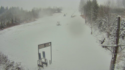 Kamera u nástupu na vlek svah A