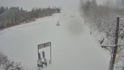 Kamera u nástupu na vlek svah A