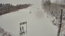 Kamera u nástupu na vlek svah A