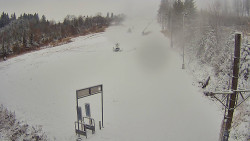 Kamera u nástupu na vlek svah A