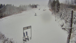 Kamera u nástupu na vlek svah A