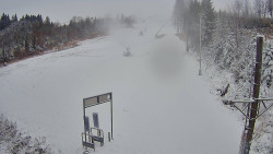 Kamera u nástupu na vlek svah A