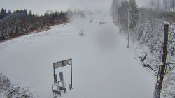 Kamera u nástupu na vlek svah A