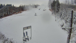 Kamera u nástupu na vlek svah A