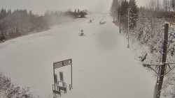 Kamera u nástupu na vlek svah A