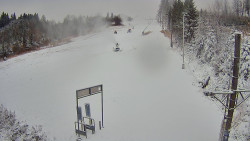 Kamera u nástupu na vlek svah A