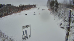 Kamera u nástupu na vlek svah A