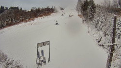 Kamera u nástupu na vlek svah A