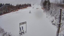 Kamera u nástupu na vlek svah A