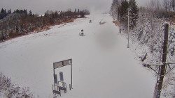 Kamera u nástupu na vlek svah A