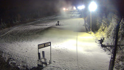 Kamera u nástupu na vlek svah A