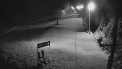 Kamera u nástupu na vlek svah A