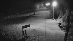 Kamera u nástupu na vlek svah A